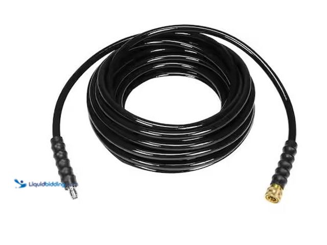 Lot 49-1548058 - DEWALT 3/8 in. x 50 ft Replacement/Extension Hose for Cold Water 5000 PSI Pressure Washers Model # D...