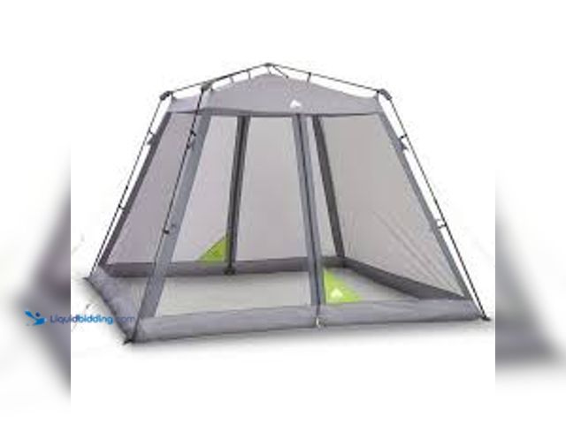 Lot 49-5437469 - Ozark Trail 10' x 10' Instant Screen House. [Model: WMT-101084/Model 360140] Used