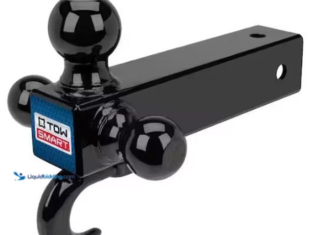 Lot 49-1577458 - Tow Smart Up to 14,000 lb. 1-7/8 in., 2 in, and 2-5/16 in. Ball Diameters Adjustable Trailer Tri-Bal...