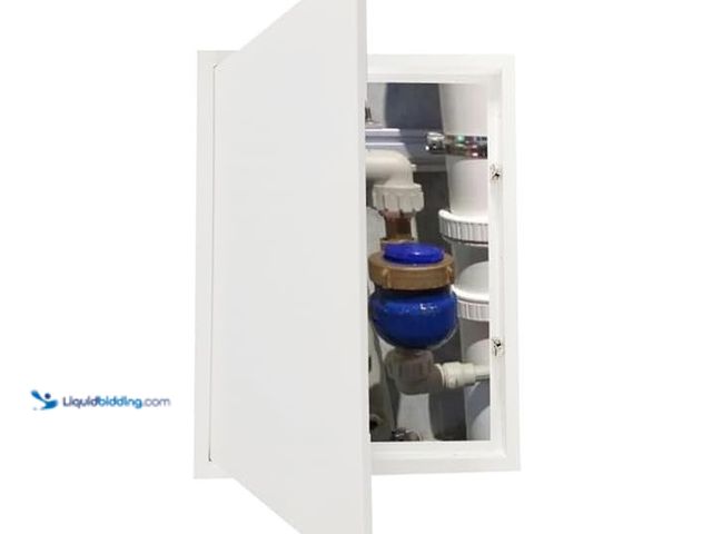 Lot 49-1576852 - Fengze Heavy-Duty Metal Spring Loaded Access Panel -18 x 24 Inch Strong Steel Sheet with Touch Latch...