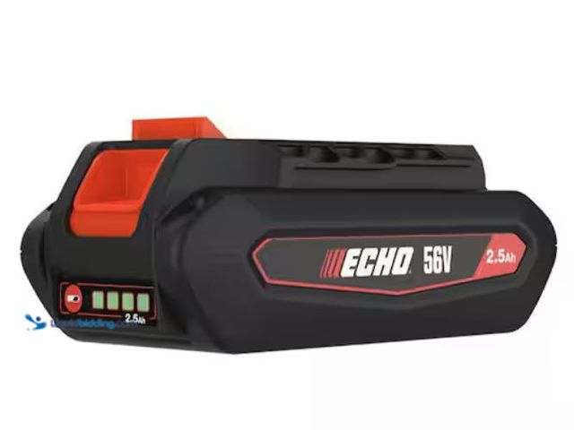 Lot 49-2006733 - ECHO 56V Compact 2.5Ah Lithium-Ion Battery with eCM Battery Management Technology and On-Board Fuel ...