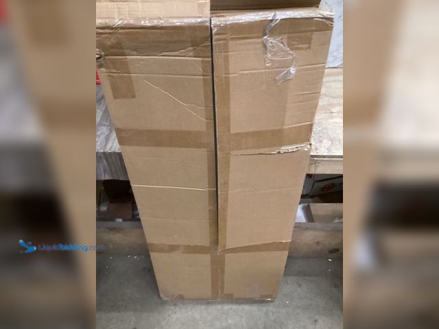 Lot 49-3527653 - Wooden Entertainment Stand. Unused