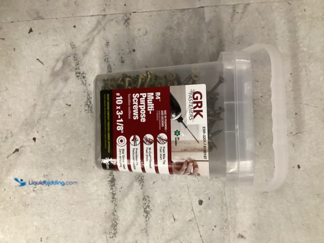 Lot 49-5555458 - #10 x 3-1/8 in. Star Drive Bugle Head R4 Multi-Purpose Wood Screw Climatek, Unused