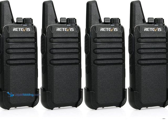 Lot 49-3514527 - Retevis RT22 Two Way Radio Long Range Rechargeable,Portable 2 Way Radio, Handsfree Walkie Talkies. U...