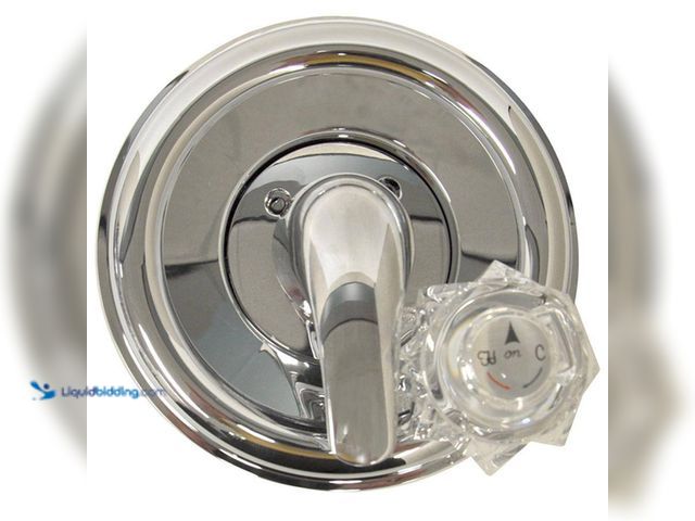 Lot 49-3514442 - DANCO 1-Handle Valve Trim Kit in Chrome for Delta Tub/Shower Faucets (Valve Not Included). [Model # ...