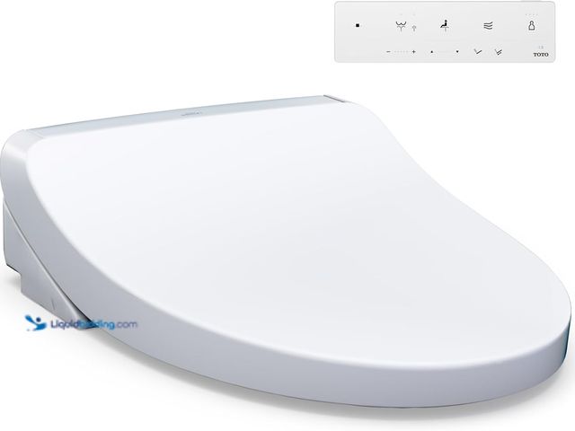 Lot 49-5485133 - TOTO® WASHLET® KS5 Electronic Bidet Toilet Seat with Instantaneous Water Heating, Self-Cleaning Wand...