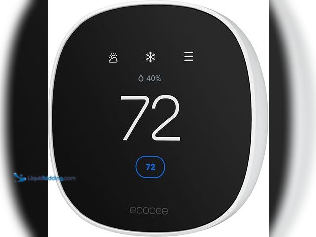Lot 49-5438664 - ecobee Smart Thermostat Essential - Energy Star Certified programmable Wi-Fi Thermostat - Works with...