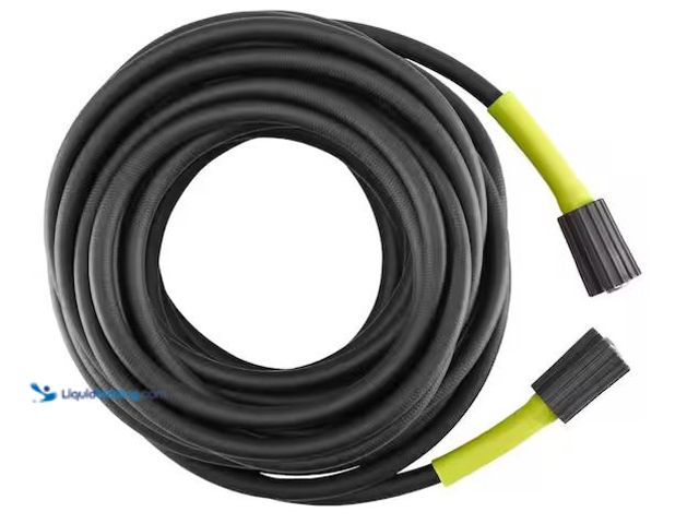 Lot 49-1572088 - RYOBI 1/4 in. x 50 ft. 3600 PSI Flexible Pressure Washer Hose Model # RY31HPH02, Slightly Used  Ref#...