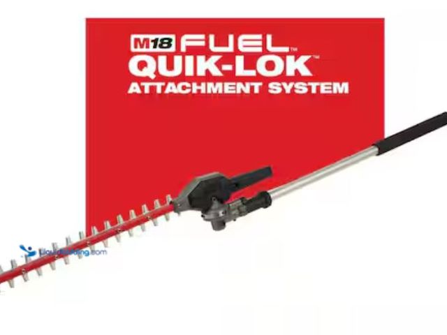Lot 49-1623747 - Milwaukee M18 FUEL Hedge Trimmer Attachment for Milwaukee QUIK-LOK Attachment System, Model # 49-16-...