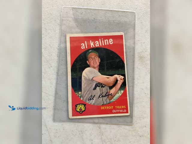 Lot 49-1811341 - COLLECTIBLE 1959 TOPPS AL KALINE BASEBALL CARD #360