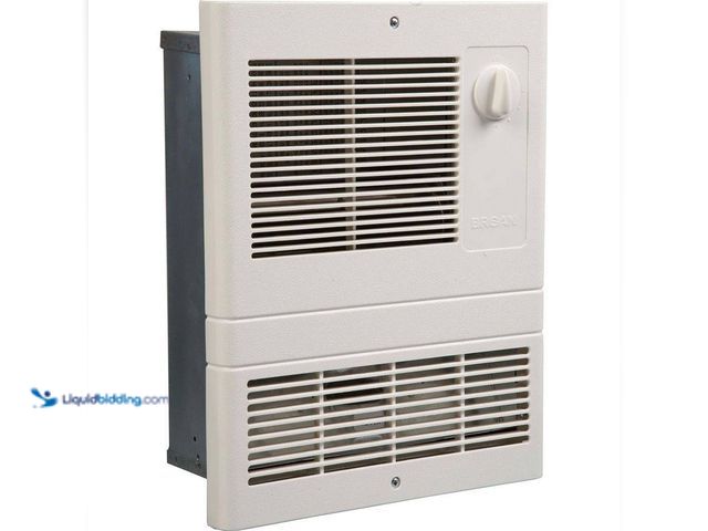 Lot 49-5408561 - Broan-NuTone 1500-Watt Unvented High Capacity Fan-Forced Furnace Wall Heater. [Model # 9815WH] Used