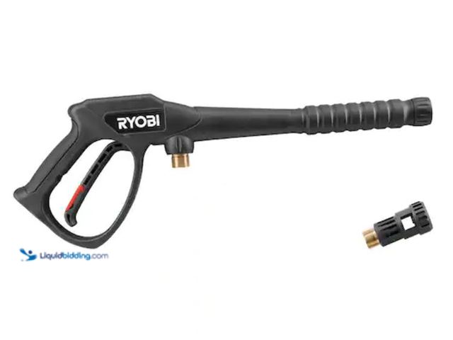 Lot 49-2005721 - RYOBI 3,300 PSI Pressure Washer Trigger Gun Kit, Model # RY31001, Used, Has attachments, Unable to t...