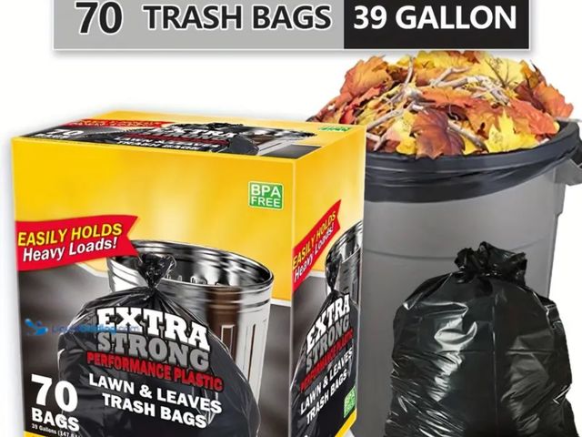 Lot 49-1805047 - New 39 Gallon Disposable Garbage Bags.