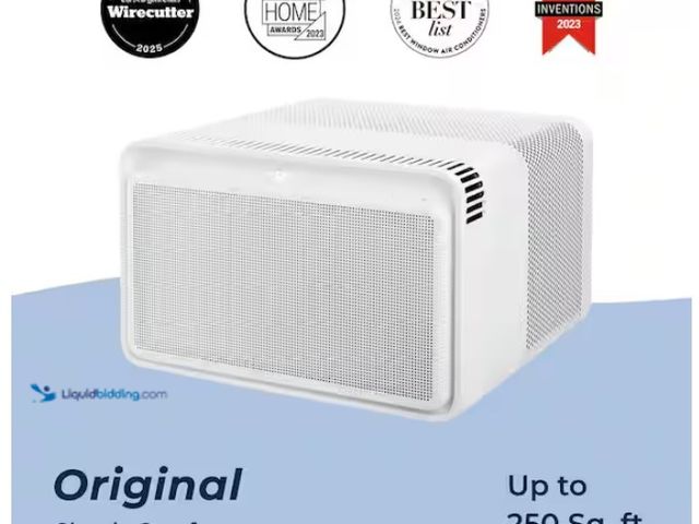 Lot 49-1628046 - Windmill 6,000 BTU 115-Volts Quiet Smart Window Air Conditioner, Wi-Fi/Remote, #1 Easiest-to-Install...
