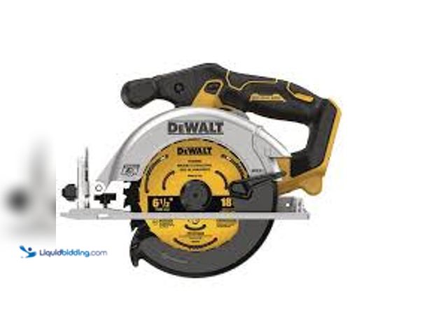 Lot 49-5461222 - DEWALT 20V MAX Cordless Brushless 6-1/2 in. Sidewinder Style Circular Saw (Tool Only). Model # DCS56...