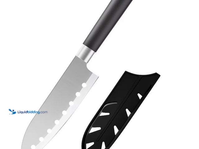 Lot 49-1816652 - 11.65 Inch Japanese Style Chef Knife - Portable Vegetable Knife with 420 Stainless Steel