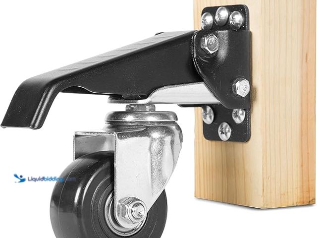 Lot 49-2006005 - WEN Retractable Workbench Casters, 3-Inch Diameter Wheels, 800-Pound Capacity, 4 Pack (CA3060), Mode...