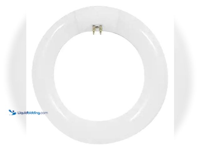 Lot 49-5486497 - Feit Electric
30-Watt 9 in. T9 G10q Linear Circline Fluorescent Tube Light Bulb, Cool White 4100K (...