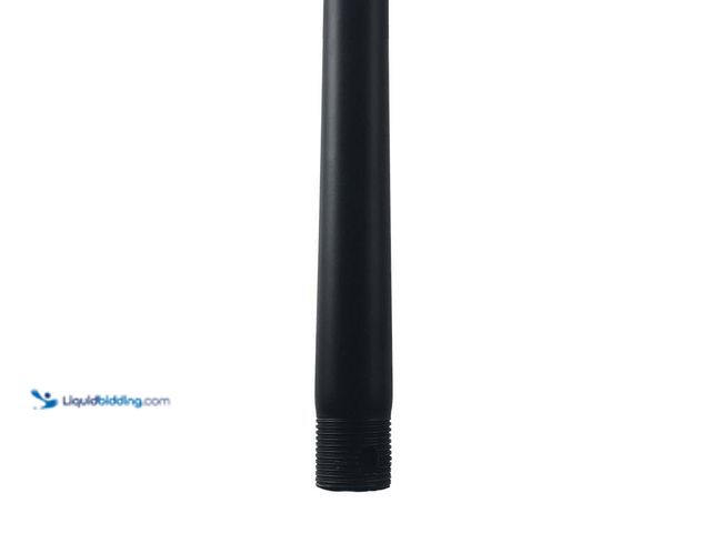 Lot 49-3528443 - WAC Lighting
18 in. Matte Black Ceiling Fan Extension Downrod for Modern Forms or WAC Lighting Fans...
