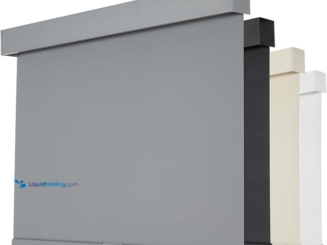 Lot 49-3482712 - Persilux Blackout Roller Blinds for Indoor Windows, Cordless Roller Shades with Valance, Thermal Ins...