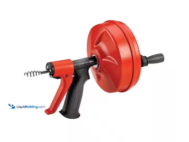 Lot 49-1576621 - RIDGID Power Spin+ 1/4 in. x 25 ft. Hybrid Drain Cleaning Snake Auger (Manual or Cordless Drill Oper...