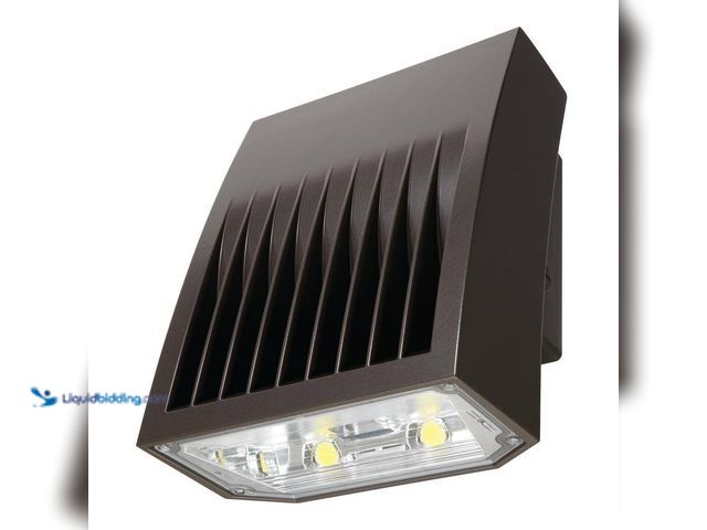 Lot 49-3529037 - Lumark Crosstour Carbon Bronze Outdoor Integrated LED Wall Pack and Area Security Light at 2751 Lume...