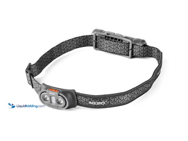 Lot 49-5545800 - NEBO Einstein 750 Lumen LED Gray Flex Headlamp, Unused