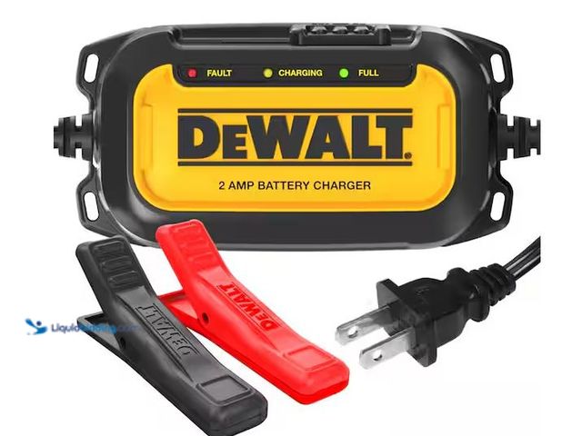 Lot 49-3472074 - DEWALT Professional 2 Amp Automotive Battery Charger and Maintainer Model # DXAEC2, Used, Missing Al...