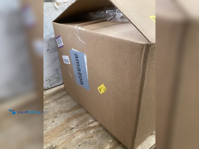 Lot 49-3531673 - Navy Blue Bean Bag Ottoman. Unused