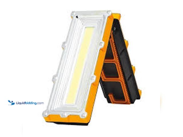 Lot 49-5407196 - QTY 2 - HANDY BRITE LED Cordless Ultra-Bright Foldable Work Light. Model # HBFWL-PD36. Unused