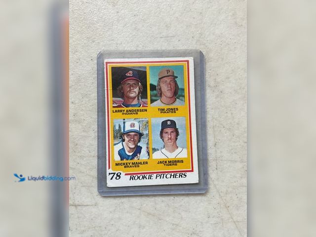 Lot 49-5515575 - Other 1978 TOPPS JACK MORRIS ROOKIE BASEBALL CARD #703 DETROIT TIGERS