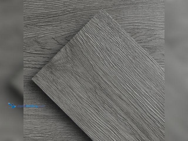 Lot 49-5553658 - ATOPOSE Peel and Stick Vinyl Flooring,37-Planks 54 sq.ft-Dark Grey | Wood Grain Effect,Waterproof,Ea...