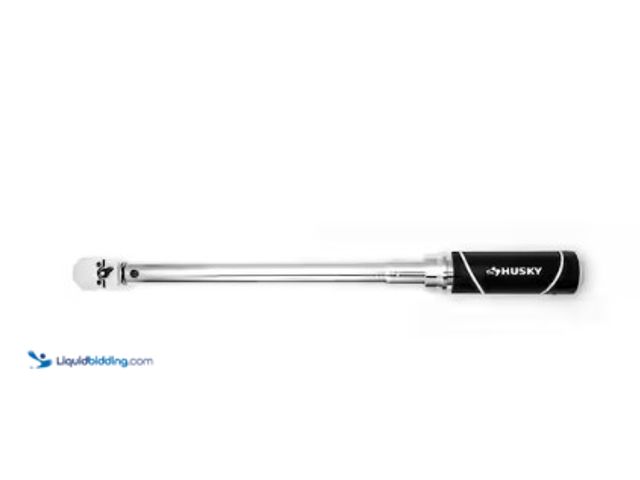Lot 49-2004454 - Husky 3/8 in. Drive Torque Wrench 20 ft./lbs. to 100 ft./lbs., Model # H3DTWA, Unused.  Ref#ASB0724