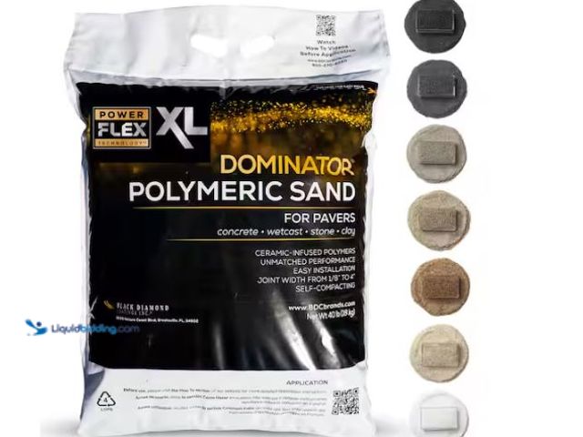 Lot 49-1627269 - DOMINATOR 40 lbs. XL Polymeric Sand Titanium Gray Model # DPSXL40TG, Unused  Ref#PA0710