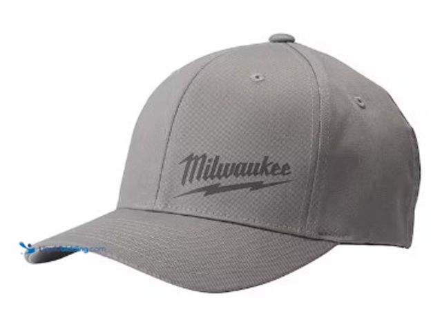 Lot 49-2022677 - Lot of (2) Milwaukee Large/Extra Large Gray Fitted Hat, Model # 504G-LXL, MSRP $39.94, Unused.  Ref#...