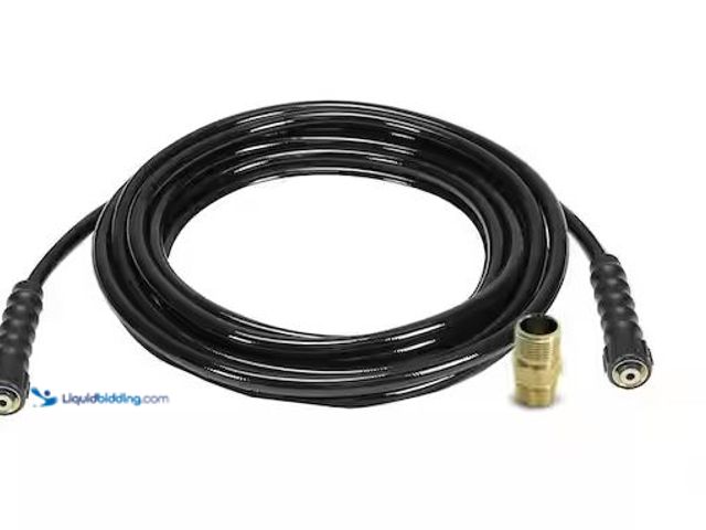 Lot 49-5460421 - DEWALT
5/16 in. x 40 ft Replacement/Extension Hose for Cold Water 3700 PSI Pressure Washers, Includ...