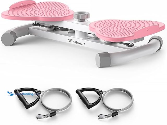 Lot 49-3472682 - MERACH Waist Twister Machine Exercise, Ab Twist Board with 300 lbs. Weight Capacity, Abs Workout for...