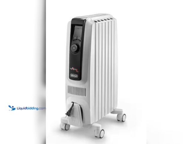 Lot 49-1516517 - DeLonghi 1500-Watt 5120 BTU Electric Oil Filled Radiator Space Heater Quiet Full Room Comfort, model...