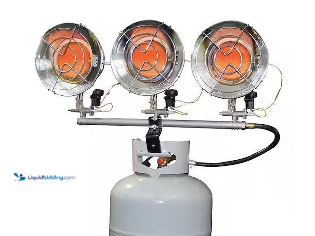 Lot 49-1568526 - Mr. Heater Tank Top 45,000 BTU Radiant Propane Outdoor Space Heater Model # MH45T, Used  Ref#SR1230