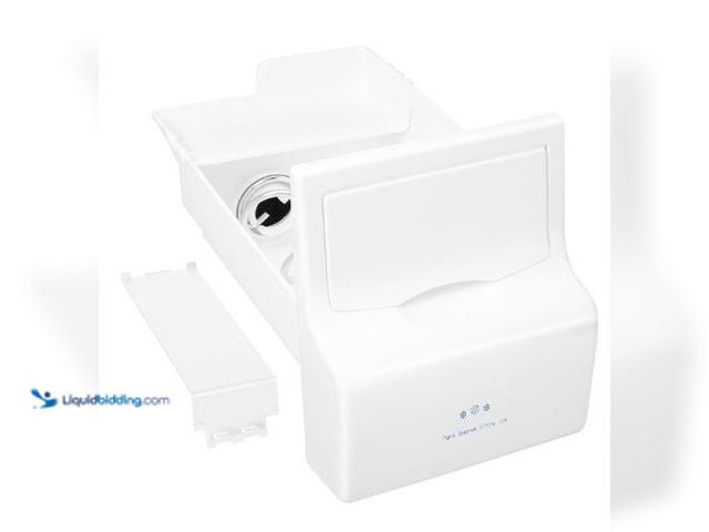Lot 49-5436654 - Upgraded 241860803 Refrigerator Ice Bucket Compatible with Frigidaire Ice Maker Replacement Ice Bin ...