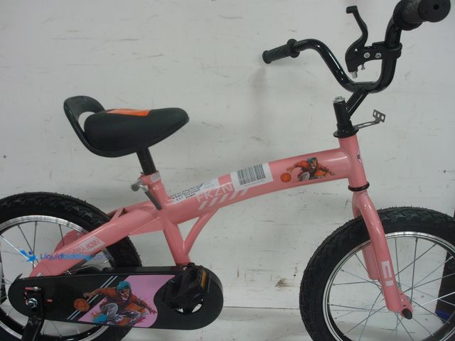 Lot 49-3631483 - Parts/Repair: Euroco 18 Inch Kids Bike for Ages 5-10 Years, for Rider Height 45"- 57", Pink, Model #...