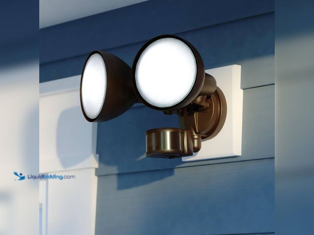 Lot 49-5435987 - VAXCEL
Bronze Motion Sensor Dusk to Dawn Outdoor Security Flood Light - 240-Degree Range - 85 ft. U...