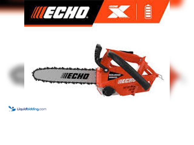 Lot 49-5476764 - ECHO 56V 12 in. Bar X Series Cordless Brushless Battery Top Handle Arborist Professional-Grade Chain...