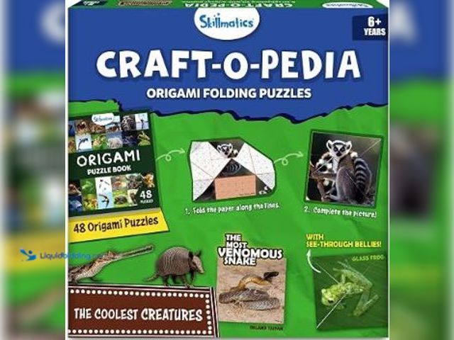 Lot 49-1625188 - Lot of (24) Skill Matics Origami Puzzle Book - 48 Folding Puzzles for Kids, Fun STEM Toy & Brain Tea...