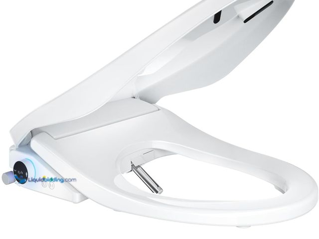 Lot 49-5447851 - Electric Bidet Toilet Seat, Heated Toilet Seat Elongated with Instant Warm Water & Dryer, Feminine &...