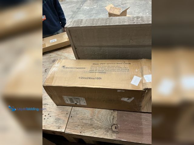 Lot 49-5463623 - Wirewonders Black PVC Coated Wire Mesh Unused