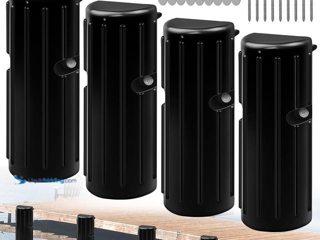 Lot 49-3527701 - Dock Bumpers, Boat Dock Bumper Fender for Edge & Side, Marine-Grade PVC Fenders Guards for Docking, ...