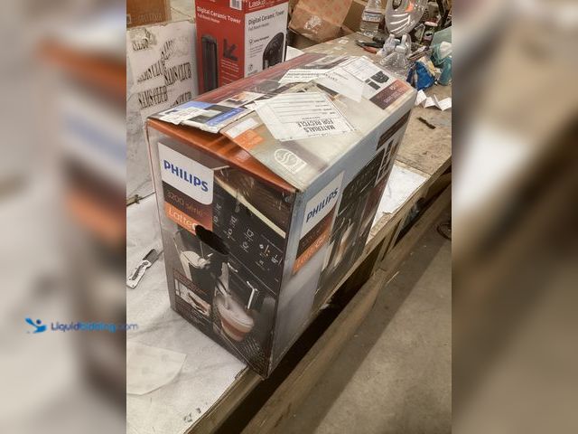 Lot 49-5483493 - PHILIPS 3200 Series Fully Automatic Espresso Machine w/LatteGo, Silver. Model: EP3246/74. Used