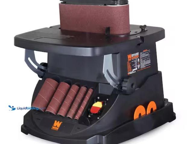 Lot 49-2001224 - WEN Oscillating Belt and Spindle Sander, Model # 6524, Unused, Has attachments, Factory packed.   Re...