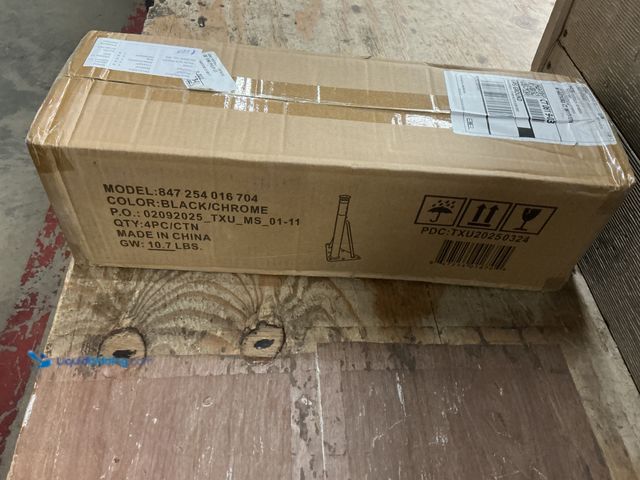 Lot 49-3532441 - Tapered Metal Table Legs XU-LEG-SHORT-GG New